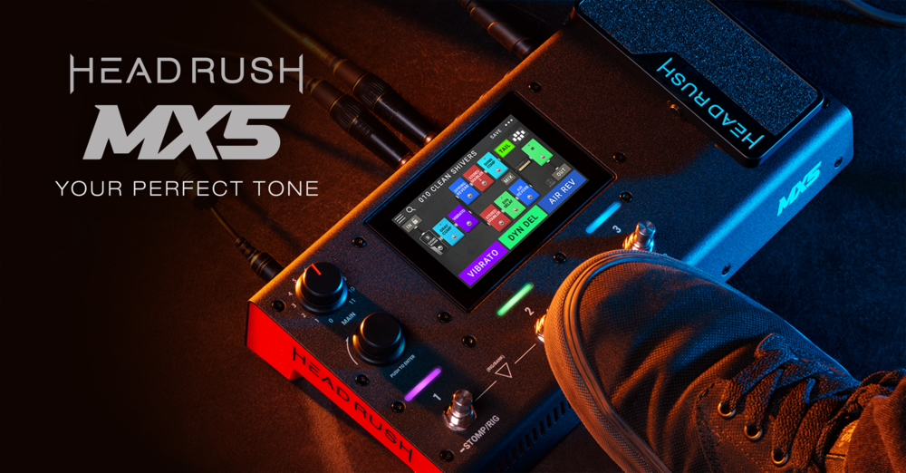 HeadRush launches the brand new MX5 — Algam Benelux